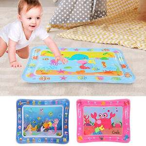Baby Inflatable Water Play Mat Kid Sensory Toys Tummy Playmat Pads PVC 70*50cm