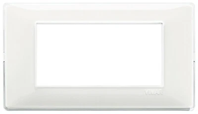 Placca 4 moduli Reflex neve Vimar Plana 14654.41 placca neve vimar plana