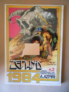 Alfonso Azpiri ZEPHYD Grandi del Fumetto mondiale di 1984  [G883]