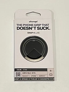 OhSnap Snap 4 Luxe Magnetic Phone Grip for Apple (Magsafe) Only - Stone USED - Picture 1 of 2
