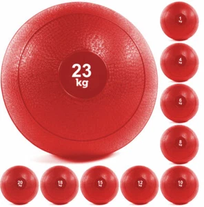 TnP Slam Ball Red 3-23Kg Slam Ball No Bounce Crossfit MMA Boxing Extreme Fitness - Picture 1 of 14