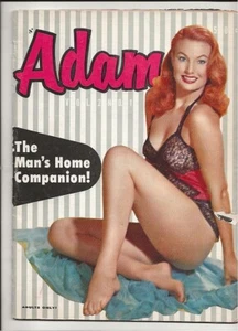 1957 Adam Magazine The Man's Home Companion Vol. 2 No. 1 Erotica Rare! Vintage - Picture 1 of 4
