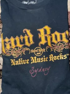 T-shirt Hard Rock Cafe "World Tour" Sidney taglia L, ottime condizioni - Foto 1 di 1