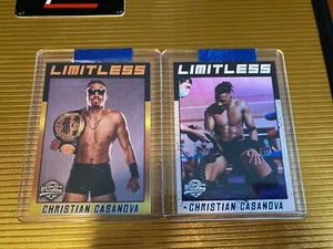 Limitless Wrestling Christian Casanova Carmelo Hayes RC Rookies - Picture 1 of 5