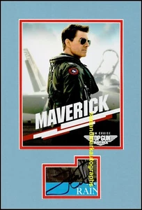 Tom Cruise Top Gun Maverick autógrafo firmado UACC RD 96 - Imagen 1 de 1