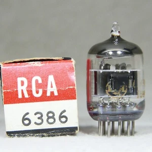 GE 6386 Black Plate Vacuum Tube For Fairchild Compressor Made in USA Very Strong - Picture 1 of 16