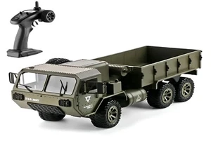 RLS 6WD 1/12 RC Truck Car FY004A American Military Truck, 2.4G Electric Toy - Picture 1 of 9