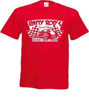 ORIGINAL ROADBREAKER STYLE T Shirt rot US Car V8 Oldschool Hot Rod-&`50 Stylemotiv Modell Ratty Rods