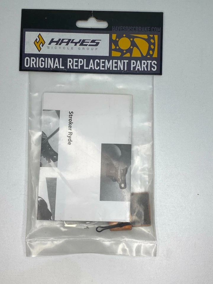 Hayes Disc Brake Pads Sint Steel Back for Dyno Stroker Ryde Radar, Prime Spt #1 - Image 1 of 3