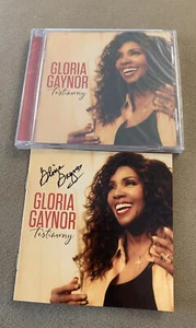Gloria Gaynor - Testimony Cd With Autographed Cd Booklet Sealed! - Imagen 1 de 6