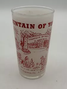 Fountain of Youth St. Augustine, FL Vintage Trinkglas - Bild 1 von 6