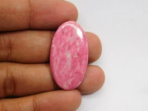 100% Natural Pink Thulite Cabochon Loose Gemstone For Jewelry 36 Cts. ME-2831 - Imagen 1 de 4