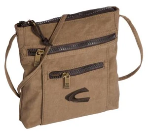 camel active Damentasche – Zeitlose sandfarbene Umhängetasche mit verstellbarem - Bild 1 von 4