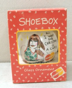 MEISTERKARTE ~ SCHUHKARTON ~ PUNZE GLASORNAMENT - Bild 1 von 6