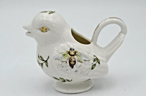 Grace’s Teaware Ceramic Bird Creamer  insects  bees and ladybugs pattern *OBO! - Bild 1 von 17