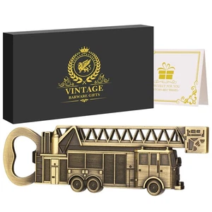 Fire Engine Bottle Opener Steampunk Metal Beer Bartender Bottle Opener Party Bar - Picture 1 of 19