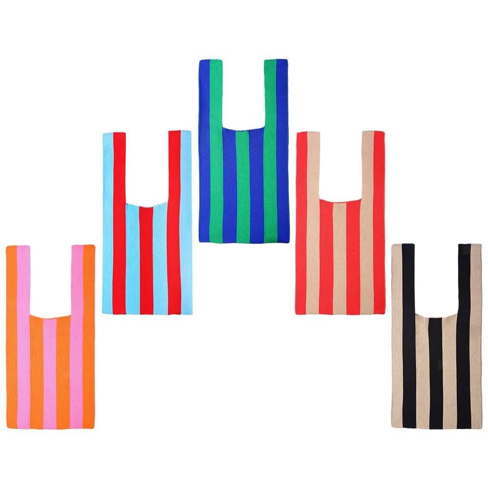 Große, gewebte Handtaschen für Herbst und Winter – Modische Stricktaschen - Bild 1 von 1