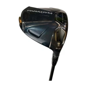 Callaway Paradym 9° Driver Graphite Shaft Stiff Flex JUMBOMAX Grip RH 45” HC - Picture 1 of 8
