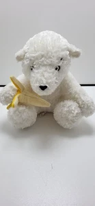 Eisbär mit Banane Plüsch der kleine Eisbär Schmidt - Bild 1 von 2