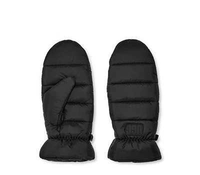 UGG L94321 Womens Black Maxi All Weather Mittens with Microfur Lining Size S/M - Image 1 of 4