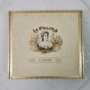 La Palina El Diario Zigarrenkiste 8x7x2" Zoll Tobacciana LEER Holz - Bild 1 von 4