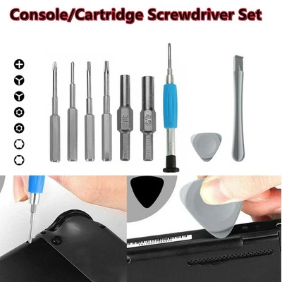 Phillips Triwing Screwdriver Bit Set For Nintendo Switch NES N64 NGC Wii - Image 1 of 4