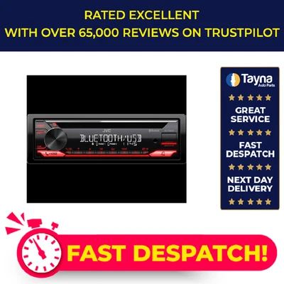 Bt Radio Cd Mp3 Usb KD-T822BT JVC Genuine Top Quality Product New - Image 1 of 4