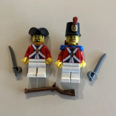乐高海盗帝国士兵迷你人偶套装 - pi098 & pi122 — 第 1/2 张图片