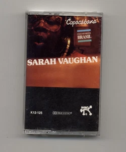 SARAH VAUGHAN - Copacabana (Exclusivamente Brasil) Cassette Tape / 1981 K12-125 - Picture 1 of 6