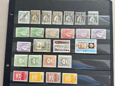 St Thomas & Prince group of 24 stamps loose Scott Cat 108/J44+ dups - image 1 of 2