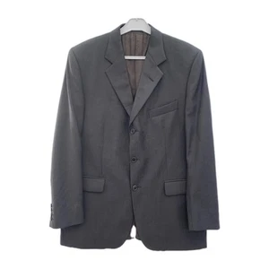 Lubiam Blazer 52R (US 42R) Gray Pure Wool - Made in Italy - Cerruti Fabric#Z54 - Picture 1 of 12