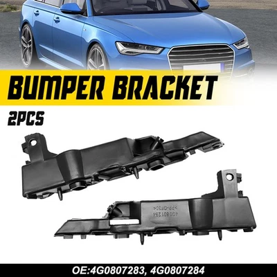 Soporte de parachoques delantero lado conductor y pasajero para Audi A6 A6 Quattro S6 2012-18 Foto 1 de 4