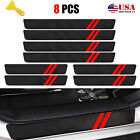 8X For Dodge Durango Accessories Car Door Sill Protector Guard Step Stickers