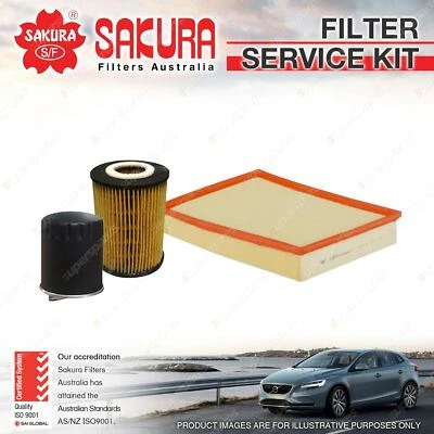 Sakura Oil Air Fuel Filter Service Kit for Mercedes Benz Sprinter 318CDi W906 - image 1 of 2