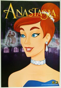 Lot 2 Original US Miniposter Film ANASTASIA Animation Don Bluth 1998 Video - Bild 1 von 2