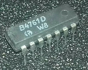 5pz B4761D QUAD BIPOLARE OPV RFT HFO DIP14 = TAA4761  - Foto 1 di 1