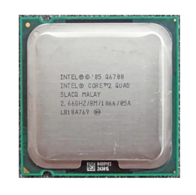 Intel Core 2 Quad Q6700 2.66 GHz Quad-Core 1066 MHz 8 M Socket 775 CPU Processor - Image 1 of 4