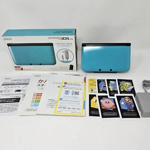🇺🇲STOCK Nintendo 3DS XL LL Turquesa Paquete Limitado Consola Caja Manual INGLÉS - Imagen 1 de 10