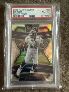 ED REED 2019 Panini Select PSA 8 #100 - Picture 1 of 2