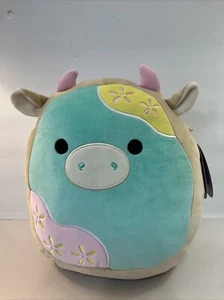 NWT Squishmallows 12” Cornelius the Cookie Cow Easter 2025 Plush - Picture 1 of 8