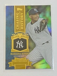 Inserto de historia de persecución de béisbol Topps 2013 #CH-84 Mariano Rivera - Imagen 1 de 2