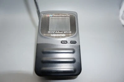 Vintage Memorex Pocket Vision 29.VHF/UHF. Backstand intact. Works - Imagem 1 de 4