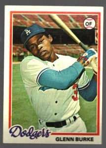 1978 TOPPS #562 Glenn Burke LOS ANGELES DODGERS NM-MINT - Picture 1 of 2