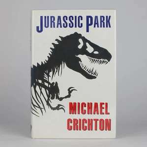 Jurassic Park First UK Edition 1991 Century Michael Crichton Hardback - Picture 1 of 18