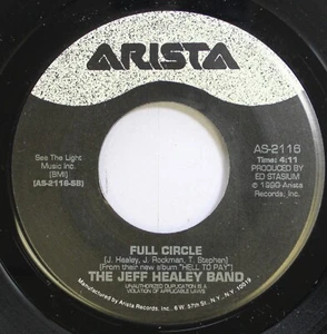 Rock Nm! 45 The Jeff Healey Band - Full Circle / How Long Can A Man Be Strong On - Picture 1 of 2