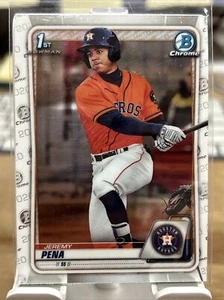 2020 Bowman - Chrome Prospects #BC-61 - Jeremy Pena - Houston Astros - 1st BC - Picture 1 of 2