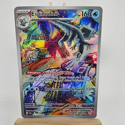 Pokemon Karte Espinodon 210/193 Karmesin & Purpur Paldea Near Mint Deutsch - Bild 1 von 2