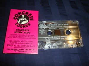 Concrete Corner 1992 promo tape - Picture 1 of 2