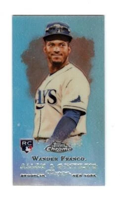 2022 Topps Allen and Ginter Chrome Mini Rookie Design #RDV1 Wander Franco - Image 1 of 2