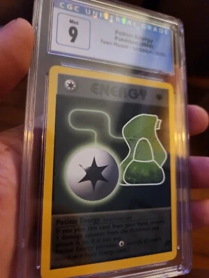 CGC 9 MINT Potion Energy Team Rocket 1st Edition Pokemon 82/82 PSA  - Image 1 of 4